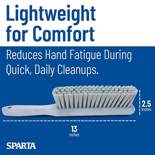 SPARTA Handheld Soft Counter Brush 8 Inch Bristle Span, Countertops, and - Image 4