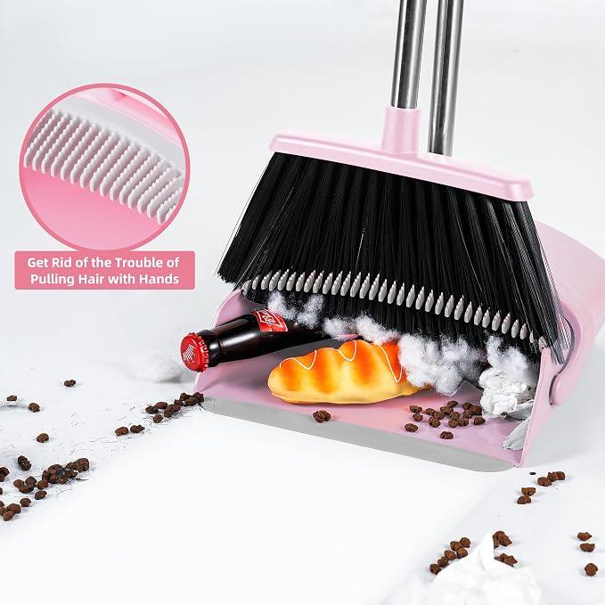 Broom and Dustpan Set, Broom Dustpan Combo Set - Image 3