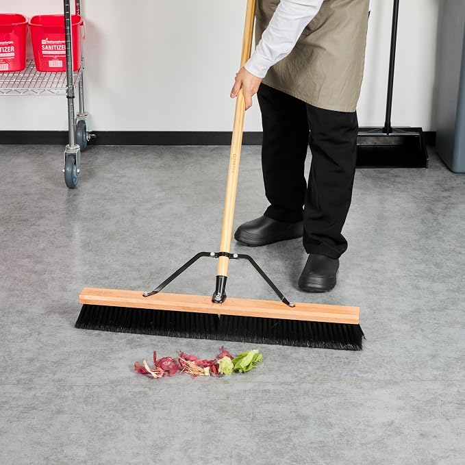 Restaurantware-BROOM HEAD ONLY: Clean Tek Professional 30-Inch Broom Head - Image 5