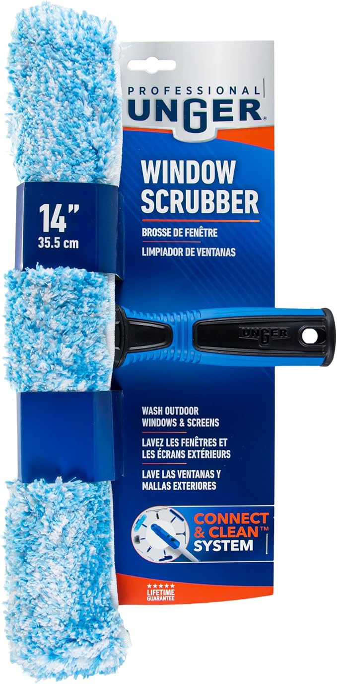 Unger Professional Connect and Clean 14" Window Scrubber Washer - Image 6