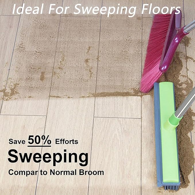 Pet Hair Rubber Broom, Rubber Broom - Image 4