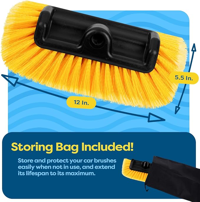 SCRUBIT 12" Car Wash Brush - Image 3