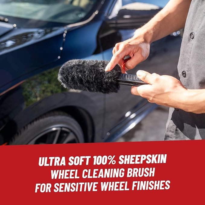 Chemical Guys Gerbil Wheel and Rim Cleaning Brush - Image 2