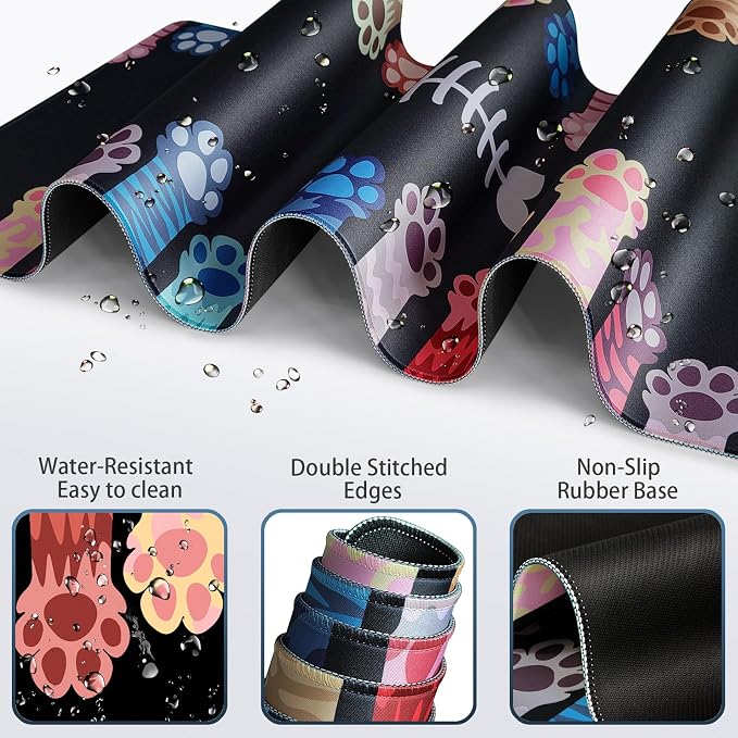 Desk Mat, Large Gaming Mouse Pad - Image 3