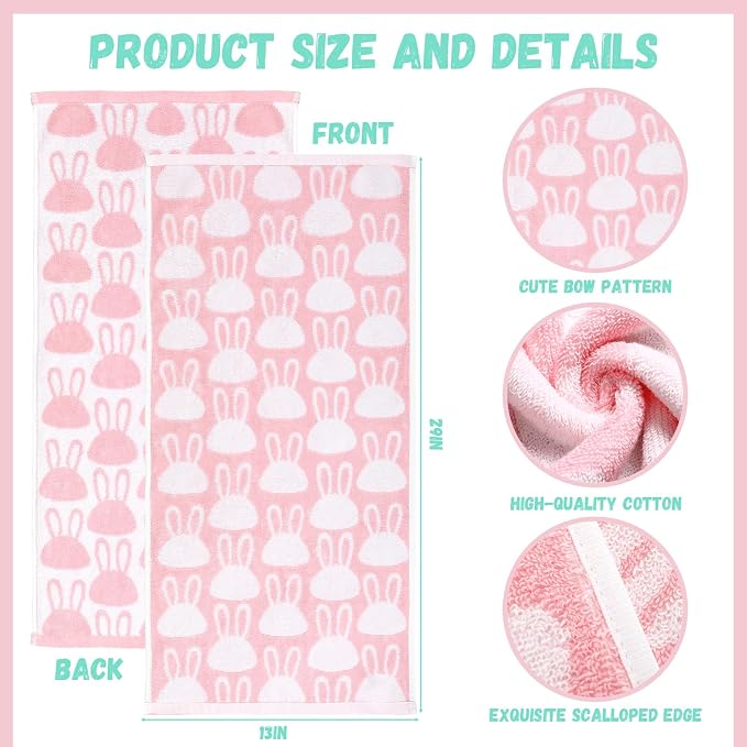 Frienda 4 Pcs Easter Hand Towels - Image 2