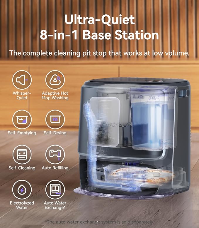NARWAL Freo Z Ultra Robot Vacuum and Mop Combo, Dual RGB Cameras and Chips - Image 3