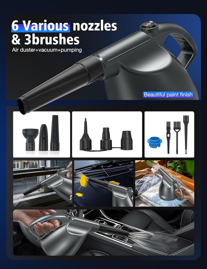 SIN SHINE - Compressed Air 4.0- Multi-Use Electric Air Duster - Image 4