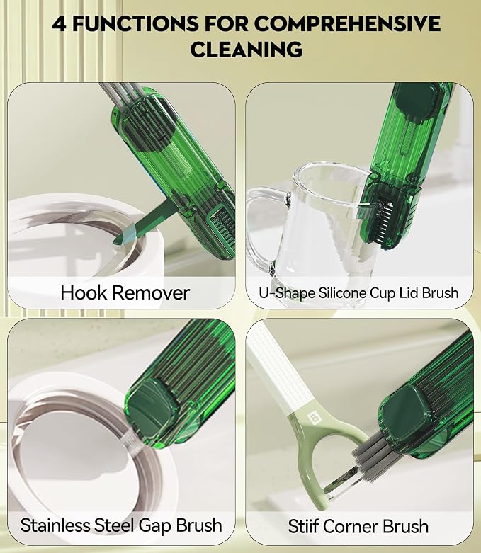 4 in 1 Cup Lid Gap Cleaning Brush - Image 4
