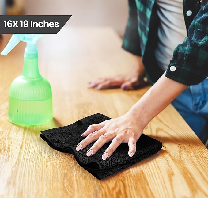 Utopia Towels Kitchen Bar Mops, 16 by 19 Inches, 100% Cotton Super Absorbent - Image 2