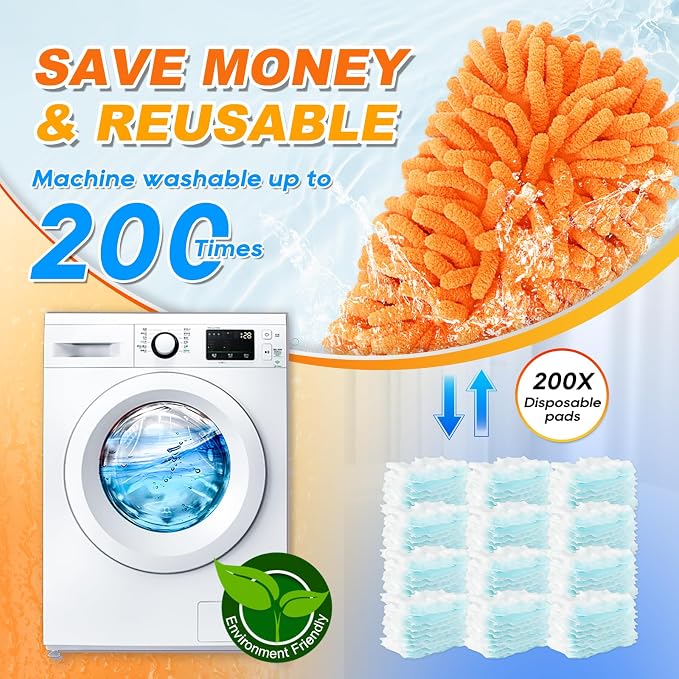 Reusable Duster Refill for Swiffer Hand Duster, 360 Degree Duster Refills for - Image 6