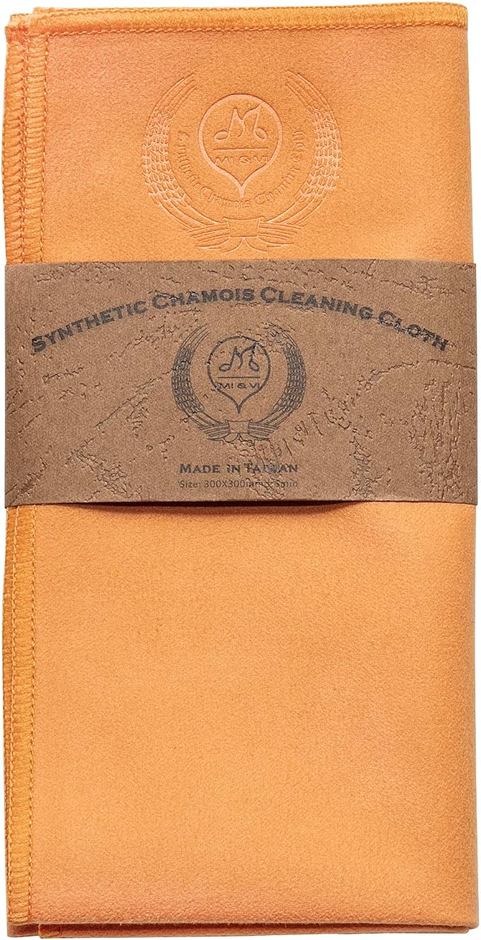 MI&VI Synthetic Chamois Microfiber Instrument Cleaning & Polishing Cloth by MIVIMusic