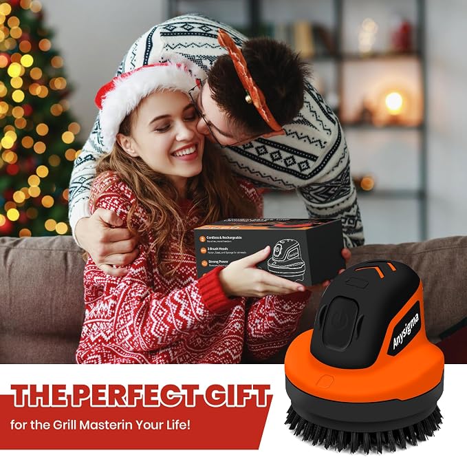 Electric Grill Brush- Waterproof Cordless Rotary Cleaning Brush - Image 7