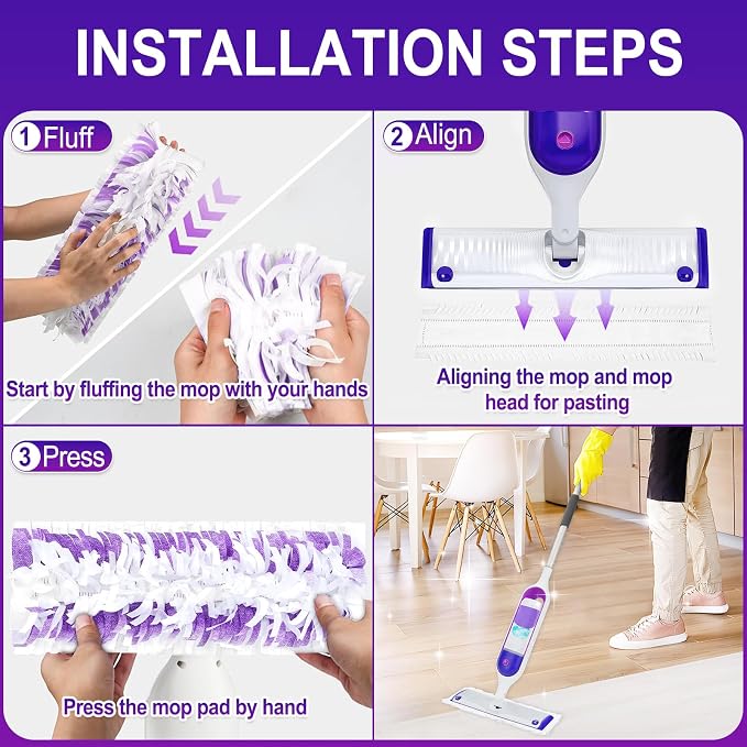 20 Count Power Mop Pads Refills - Image 6