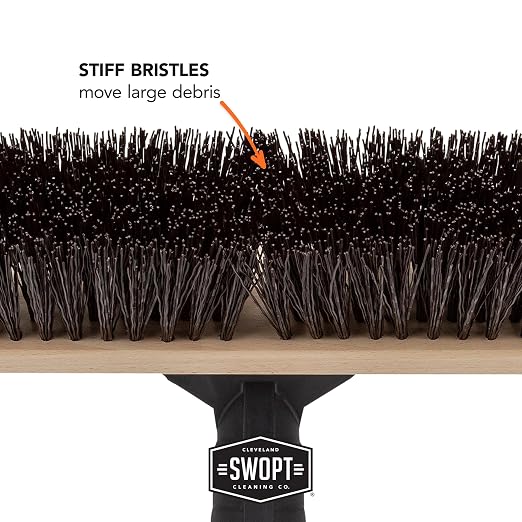 SWOPT 18" Premium Rough Surface Push Broom Head - Image 8