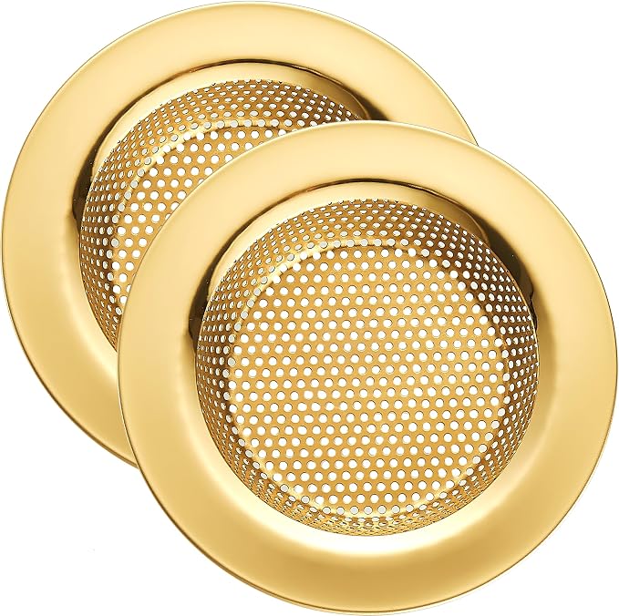 LASSHSWA Kitchen Sink Strainer Stainless Steel, Kitchen Sink Drain Strainer by LASSHSWA