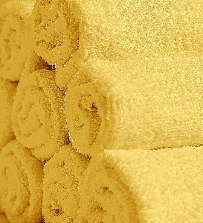 Softolle 100% Cotton Washcloths 60 Pack Soft, Highly Absorbent Washcloth - Image 8