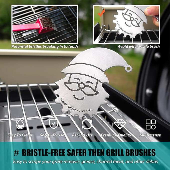 Stocking Stuffers, Ideal Gifts for Christmas, for Men, Fathers Day, KUNIFU BBQ - Image 8