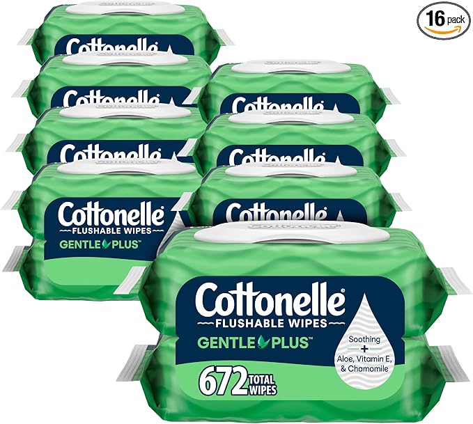 Cottonelle GentlePlus Flushable Wet Wipes by Cottonelle%C2%AE