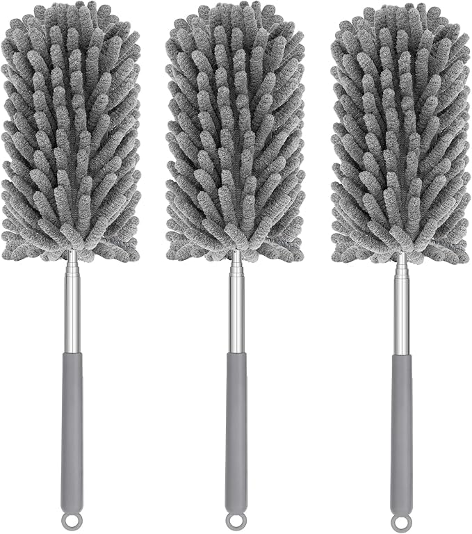 Mini Duster for Cleaning, 360° Bendable Hand Dusters by TIMIVO