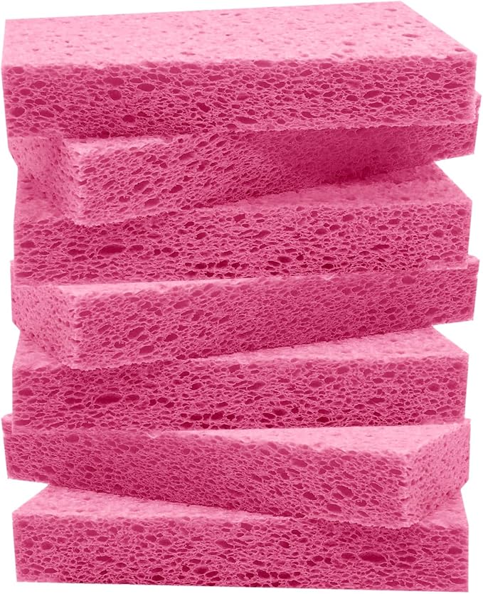 Large Cellulose Sponges, Kitchen Sponge by Mainlyrunmakeupsuppliers