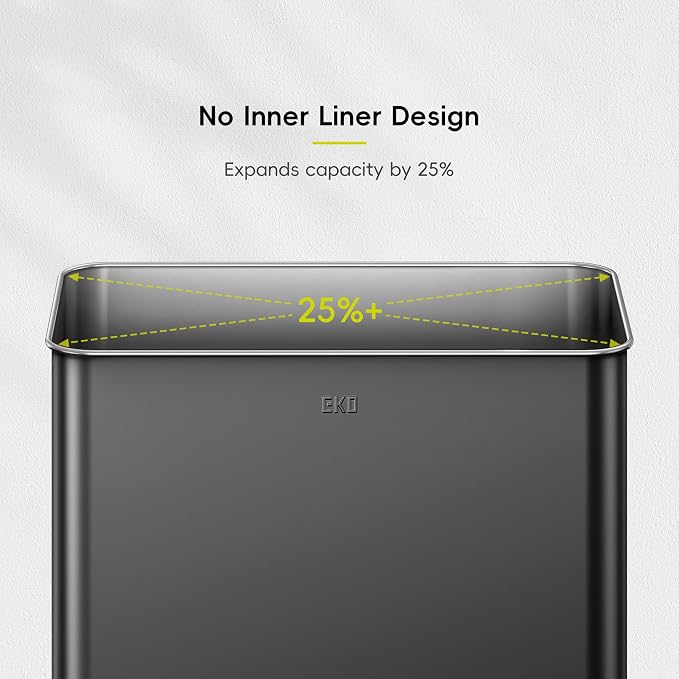 EKO Mirage X 80 Liter / 21.1 Gallons Motion Sensor Trash Can, Automatic Large - Image 7