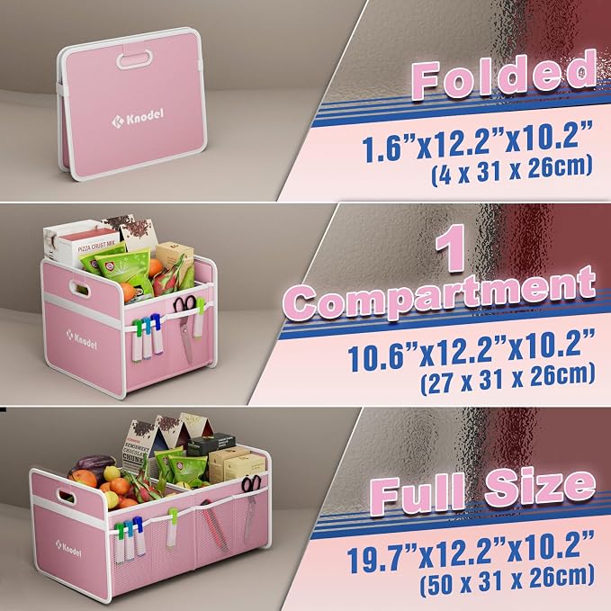 K KNODEL Car Trunk Organizer, Foldable Organizer - Image 6