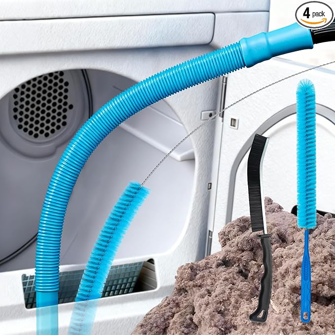 4 Pieces Dryer Vent Cleaner Kit‌ by Unknown