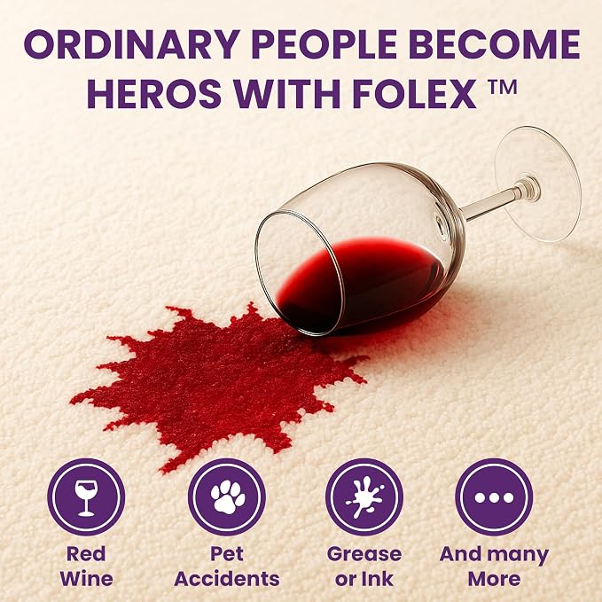 FOLEX Instant Carpet Spot Remover 32 oz – Powerful Stain Remover - Image 5