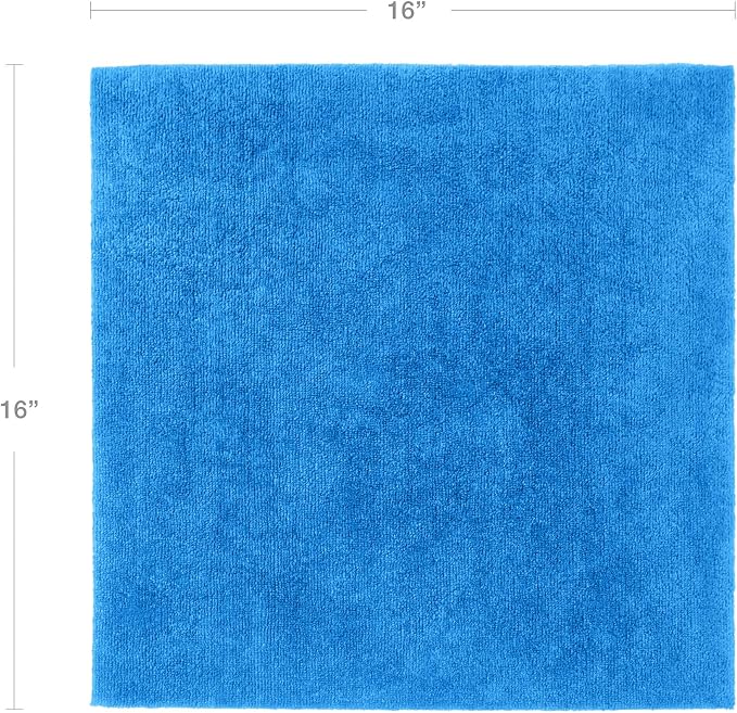 Eurow Ultrasonic Cut 300 GSM Microfiber Cleaning Towels, Streak-Free, Ultra - Image 6