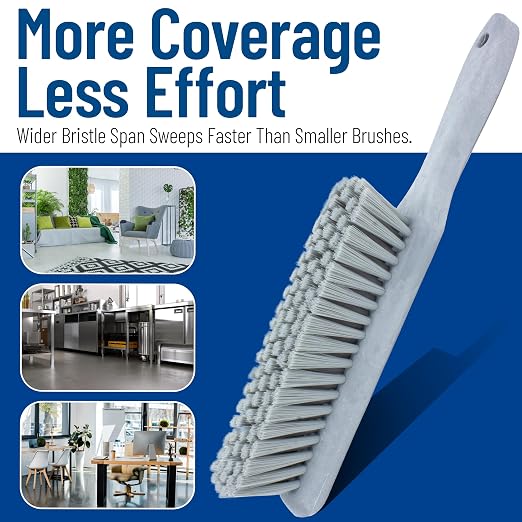 SPARTA Handheld Soft Counter Brush 8 Inch Bristle Span, Countertops, and - Image 6