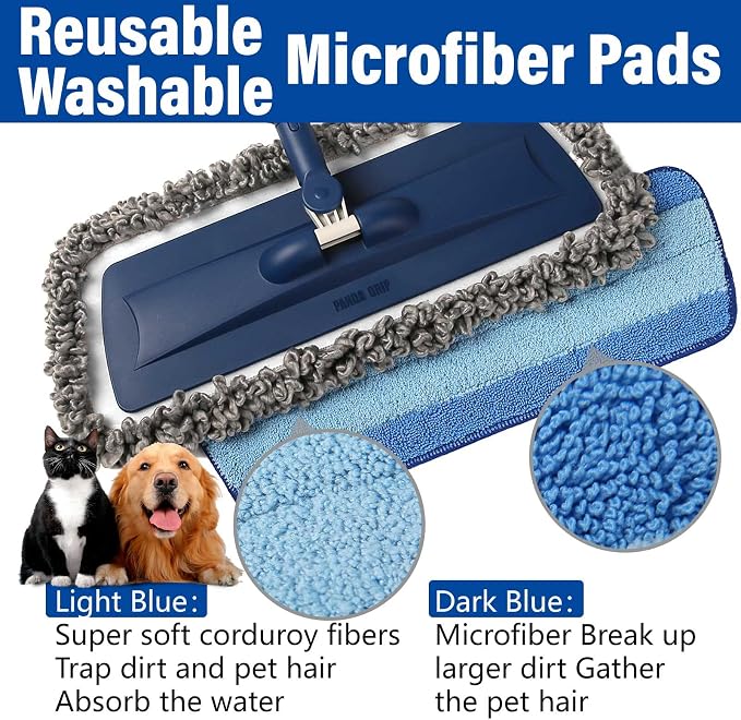 Mops for Floor Cleaning Wet Spray Mop - Image 6