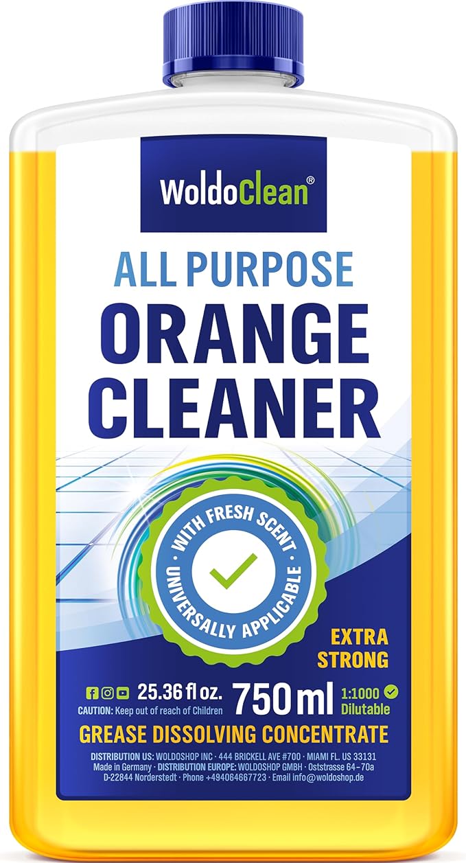 WoldoClean Orange Oil Cleaner Concentrated 25.36 fl oz by WoldoClean