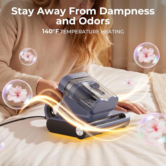 Candy Mattress Vacuum Cleaner, 16Kpa Bed Vacuum Cleaner - Image 7