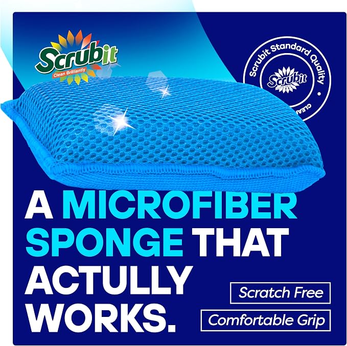 SCRUBIT Reusable Sponges for Dishes - Image 6