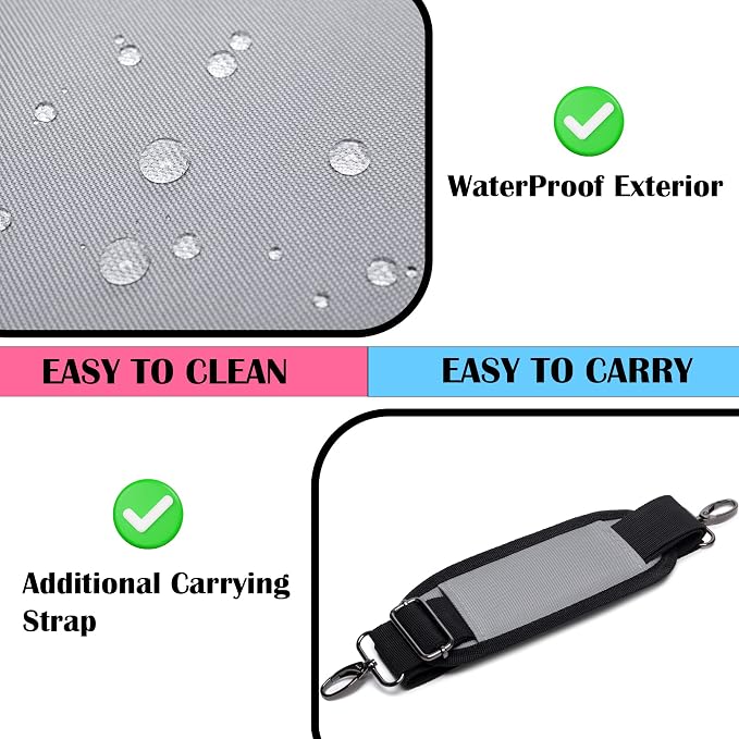 Cleaning Caddy with Handle and Shoulder Strap Organizer - Image 5