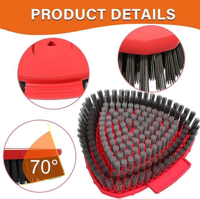 Scrub Brush Mop Head Replacement Compatible - Image 3