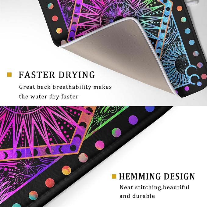 Colorful Microfiber Dish Drying Mat - Image 3