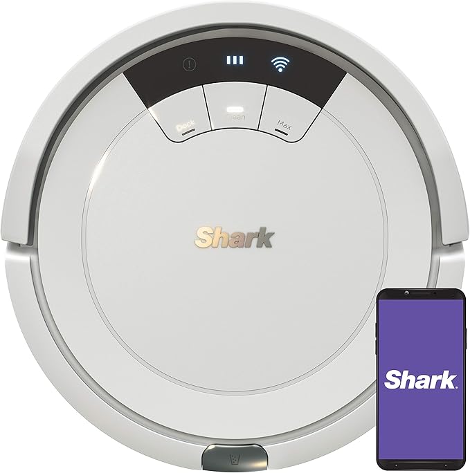 Shark AV752 ION Robot Vacuum, Tri-Brush System, Wifi Connected, 120 Min Runtime by Shark