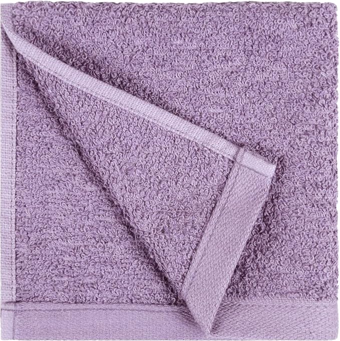 Amazon Basics Highly Absorbent, Fast Drying 100% Cotton Washcloths - Image 7