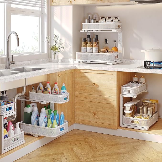 1 Pack 15.7IN-Depth Under Sink Organizer - Image 7