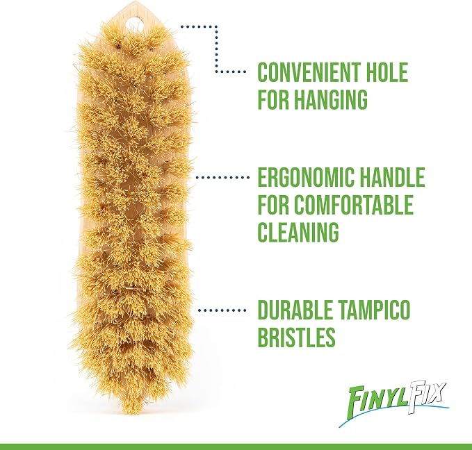 Vinyl & Leather Scrub Brush - Image 3