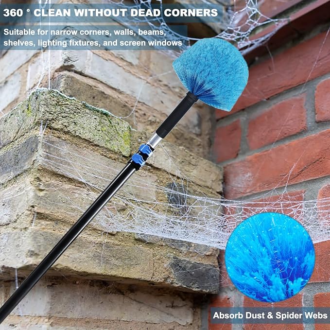 Twist-On Cobweb Duster Head Brush // Spider Web Brush - Image 7