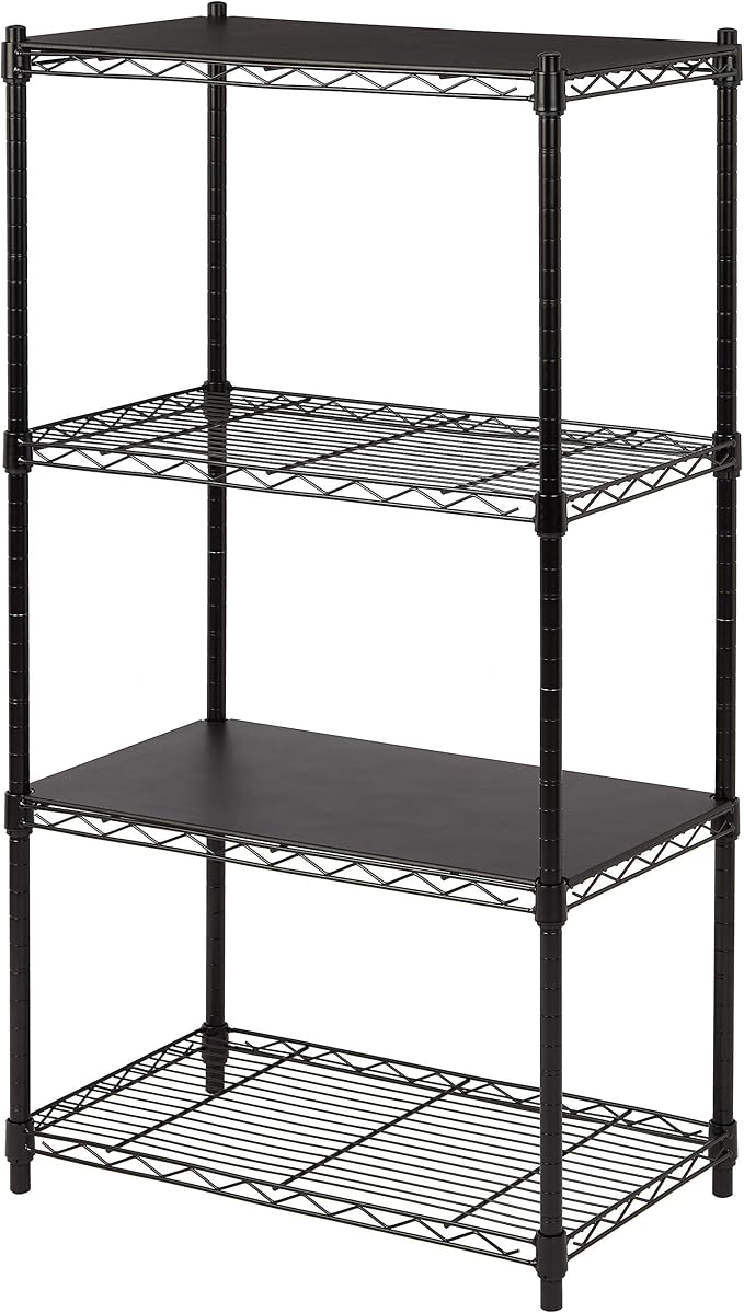 Amazon Basics 2-Shelf Stackable Storage, 13.3" D x 23.2" W x 22.2" H - Image 6