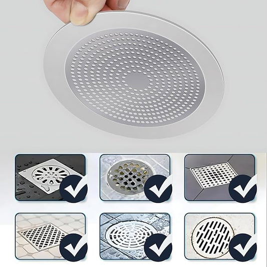 Round Shower Drain Cover Hair Catcher 5.5 inch, Hair Stopper - Image 2