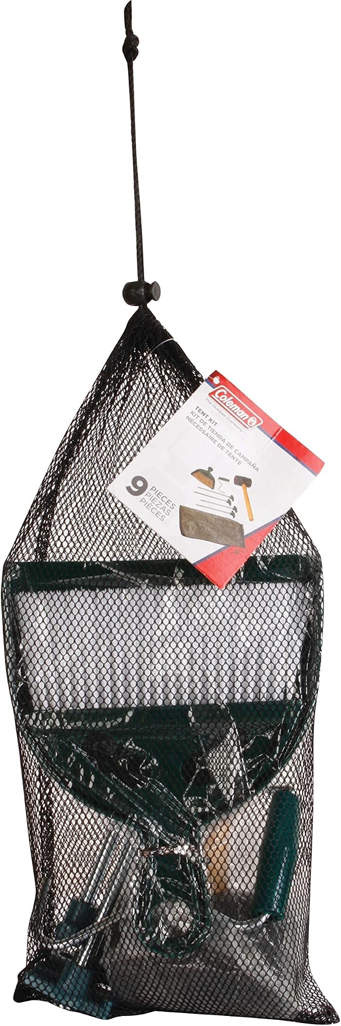 Coleman Premium Camping Tent Kit: Steel Tent Pegs, Rubber Mallet, Broom and - Image 5