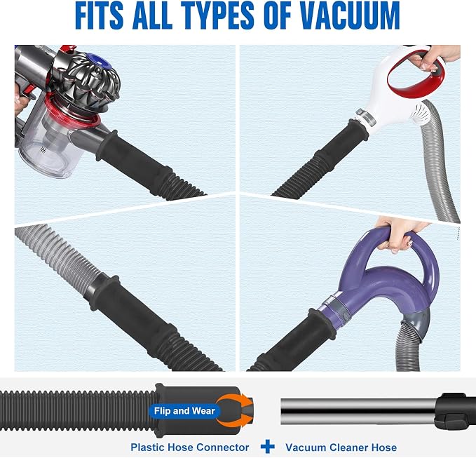 Sealegend Dryer Vent Cleaner Kit Vacuum Hose Attachment Compatible - Image 4