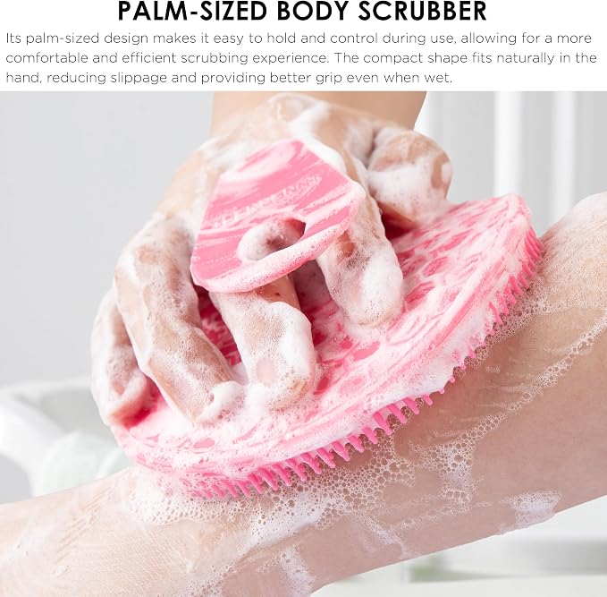 INNERNEED Food-Grade Silicone Body Scrubber Gentle Cleansing Brush - Image 7