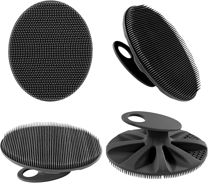 INNERNEED Soft Silicone Body Scrubber Handheld Shower Cleansing Brush, Gentle - Image 7
