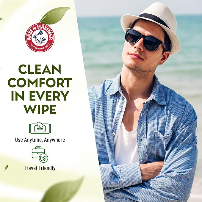 Arm and Hammer Face and Body Wipes - Image 2