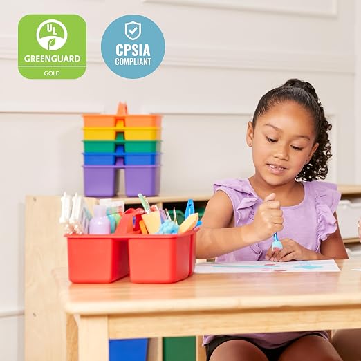 ECR4Kids 3-Compartment Storage Caddy, Storage Organizer - Image 6